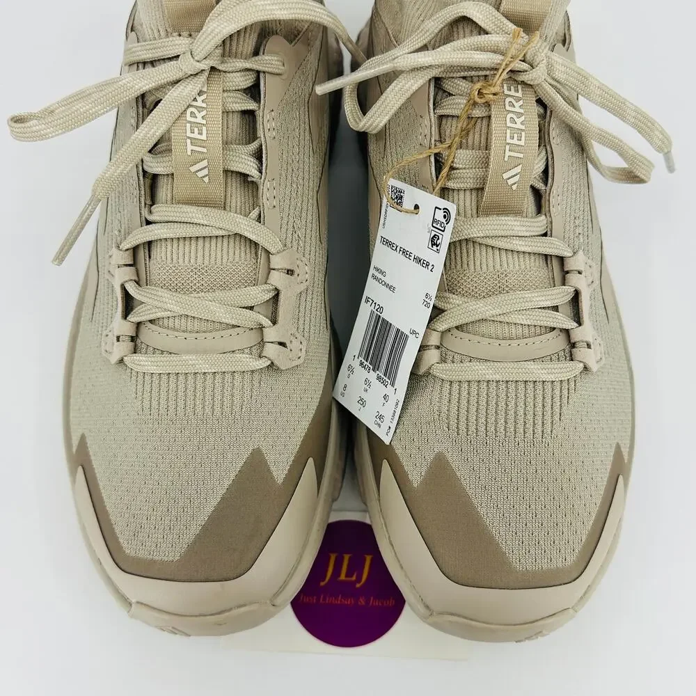 Adidas Women's Terrex Free Hiker 2.0 Hiking Shoes 'Wonder Beige' IF7120 Size 8
